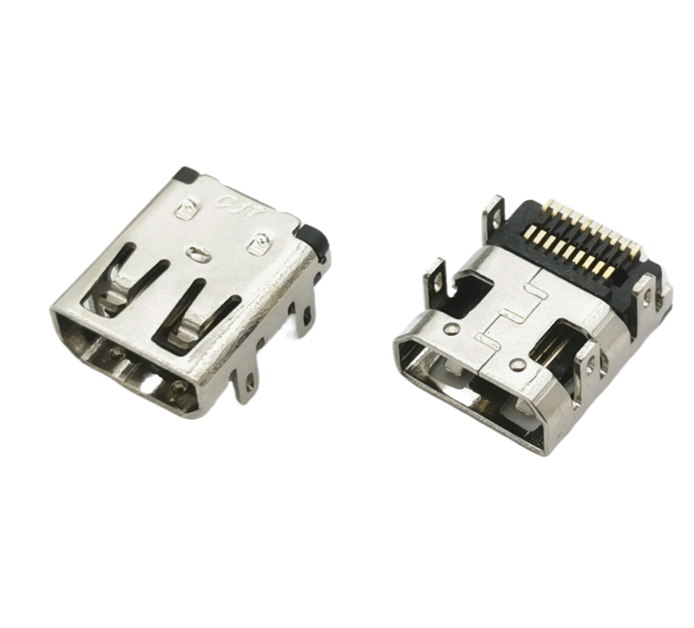 MICRO HDMI 19P母座 板上双贴SMT L=7.5MM